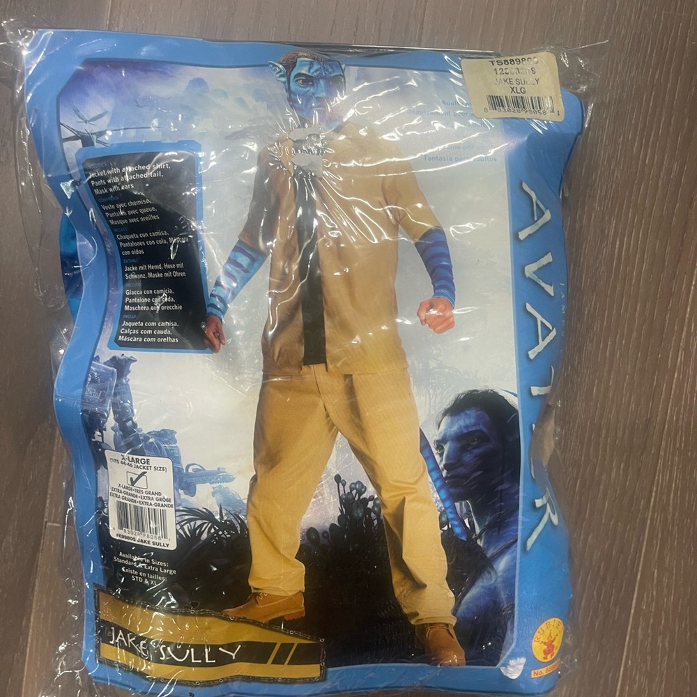 Rubies Avatar Jake Sully adult Costume. NWT large and xl - Picture 2 of 3